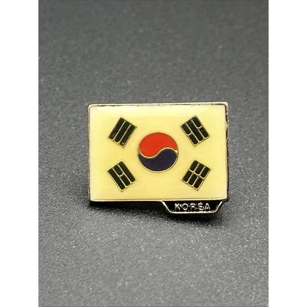 Korea South Korean Flag Lapel Hat Pin‎